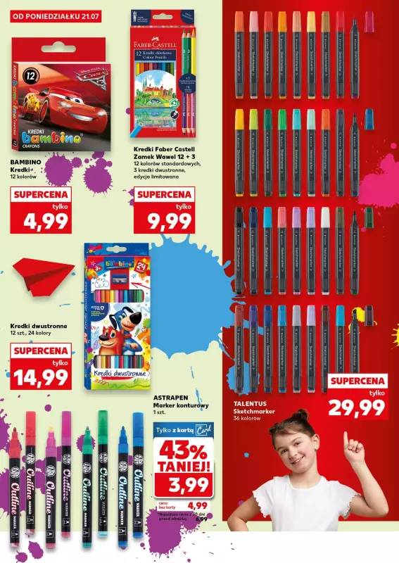 Kaufland - gazetka promocyjna Oferta Kaufland - Do szkoły od poniedziałku 21.07 do soboty 26.07 - strona 20