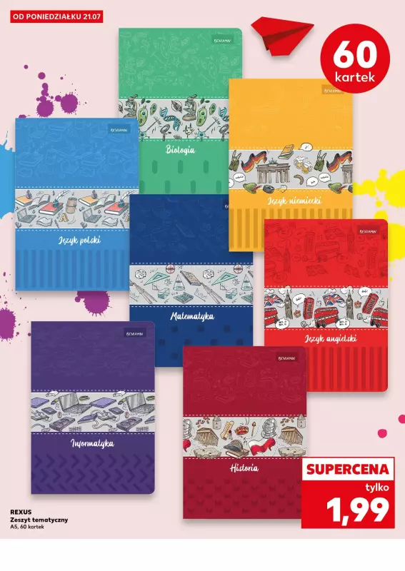 Kaufland - gazetka promocyjna Oferta Kaufland - Do szkoły od poniedziałku 21.07 do soboty 26.07 - strona 4