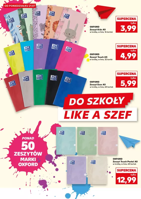 Kaufland - gazetka promocyjna Oferta Kaufland - Do szkoły od poniedziałku 21.07 do soboty 26.07 - strona 10