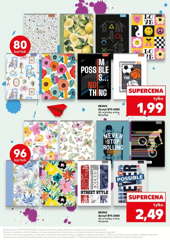 Kaufland - gazetka promocyjna Oferta Kaufland - Do szkoły od poniedziałku 21.07 do soboty 26.07 - strona 3