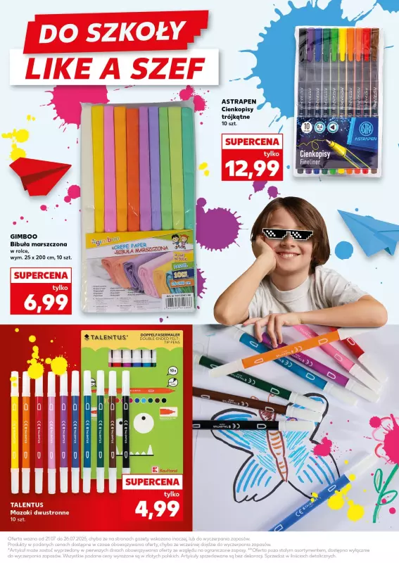 Kaufland - gazetka promocyjna Oferta Kaufland - Do szkoły od poniedziałku 21.07 do soboty 26.07 - strona 38