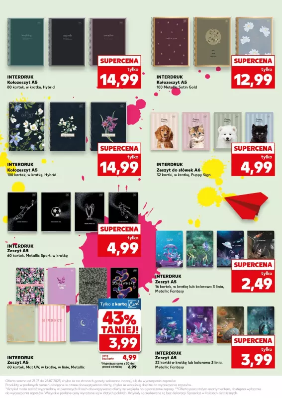 Kaufland - gazetka promocyjna Oferta Kaufland - Do szkoły od poniedziałku 21.07 do soboty 26.07 - strona 15