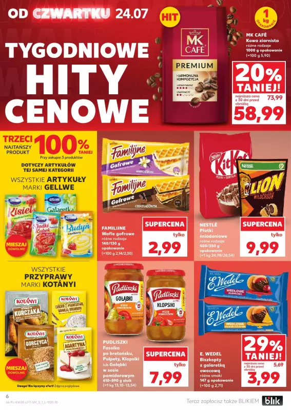 Kaufland - gazetka promocyjna Oferta Kaufland  do środy 30.07 - strona 6