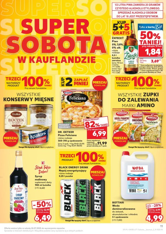 Kaufland - gazetka promocyjna Oferta Kaufland  do środy 30.07 - strona 11