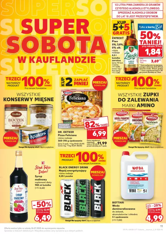 Kaufland - gazetka promocyjna Oferta Kaufland  do środy 30.07 - strona 11