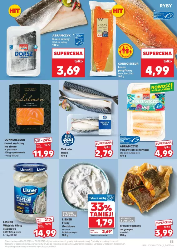 Kaufland - gazetka promocyjna Oferta Kaufland  do środy 30.07 - strona 35