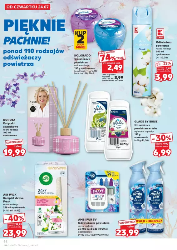 Kaufland - gazetka promocyjna Oferta Kaufland  do środy 30.07 - strona 44