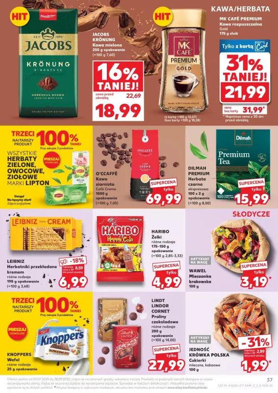 Kaufland - gazetka promocyjna Oferta Kaufland  do środy 30.07 - strona 37