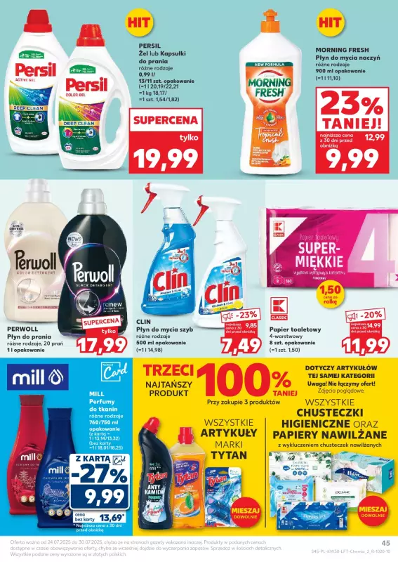 Kaufland - gazetka promocyjna Oferta Kaufland  do środy 30.07 - strona 45