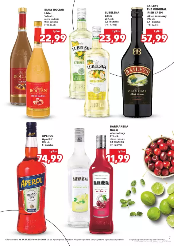 Kaufland - gazetka promocyjna Barek Kauflandu  do środy 06.08 - strona 7