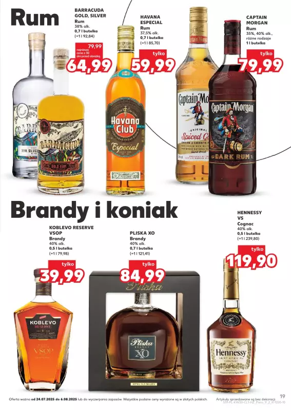 Kaufland - gazetka promocyjna Barek Kauflandu  do środy 06.08 - strona 19