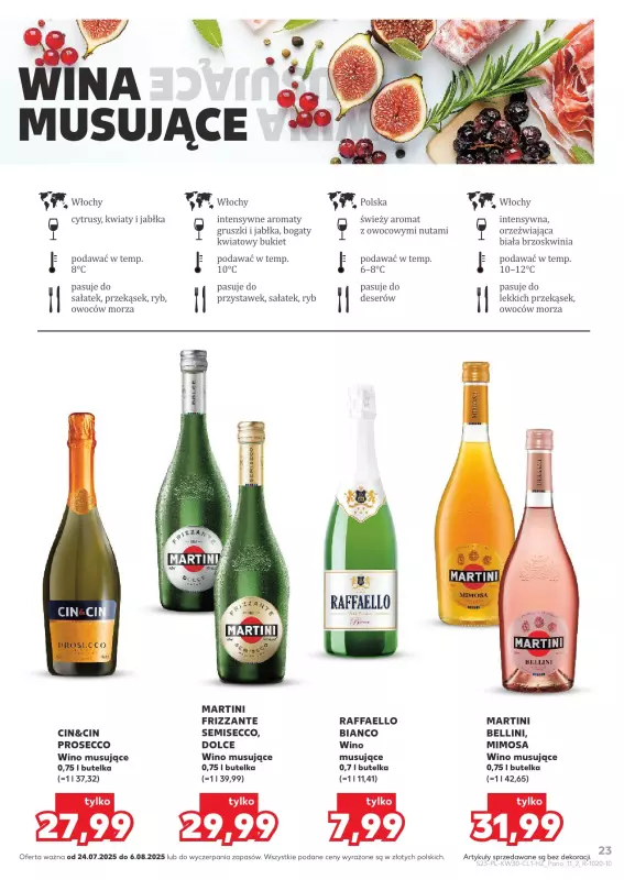 Kaufland - gazetka promocyjna Barek Kauflandu  do środy 06.08 - strona 23