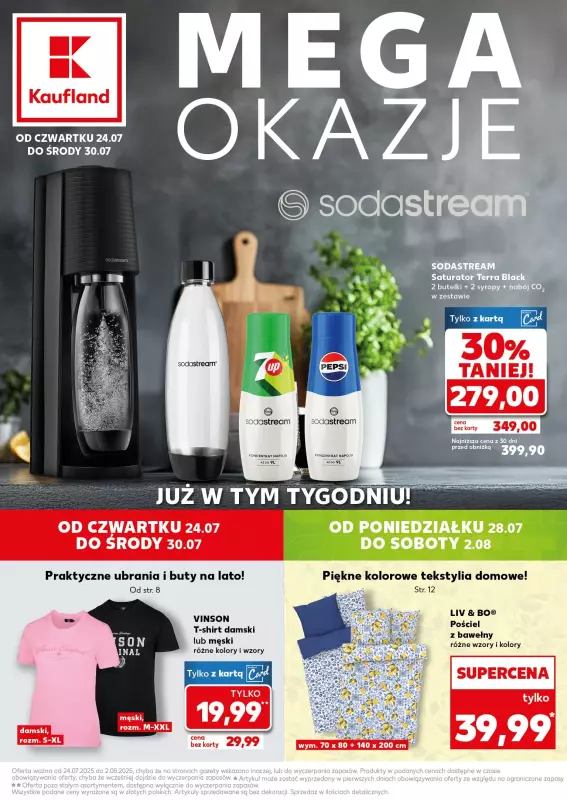 Kaufland - gazetka promocyjna Oferta Kaufland - Non Food od czwartku 24.07 do środy 30.07