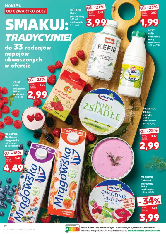 Kaufland - gazetka promocyjna Oferta Kaufland od czwartku 24.07 do środy 30.07 - strona 32