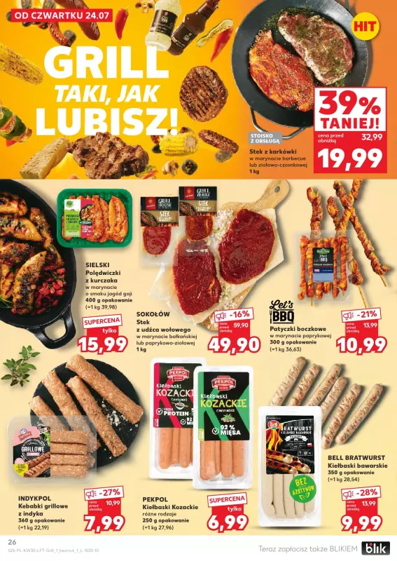 Kaufland - gazetka promocyjna Oferta Kaufland od czwartku 24.07 do środy 30.07 - strona 26