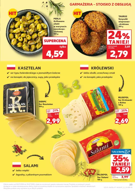 Kaufland - gazetka promocyjna Oferta Kaufland od czwartku 24.07 do środy 30.07 - strona 23