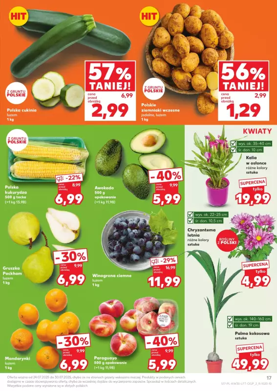 Kaufland - gazetka promocyjna Oferta Kaufland od czwartku 24.07 do środy 30.07 - strona 17