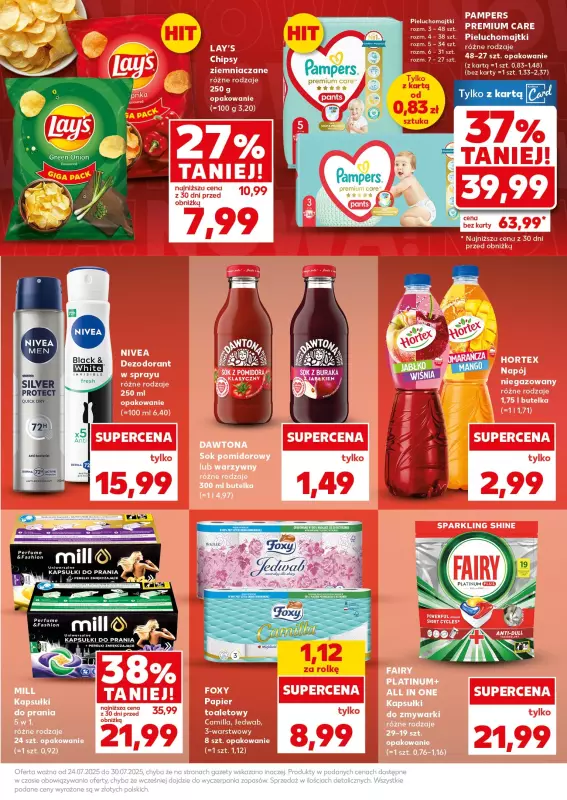 Kaufland - gazetka promocyjna Mocny Start od poniedziałku 28.07 do środy 30.07 - strona 9