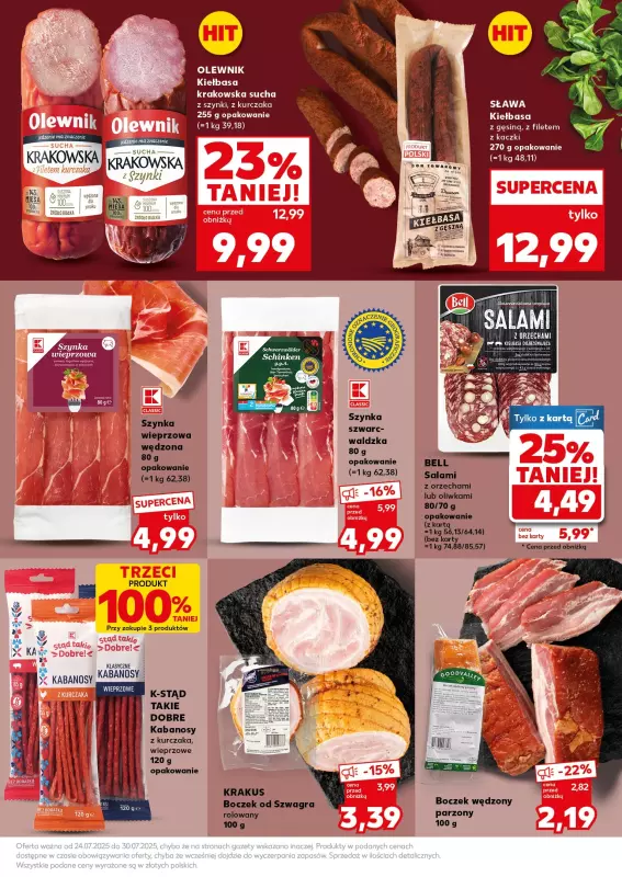 Kaufland - gazetka promocyjna Mocny Start od poniedziałku 28.07 do środy 30.07 - strona 19