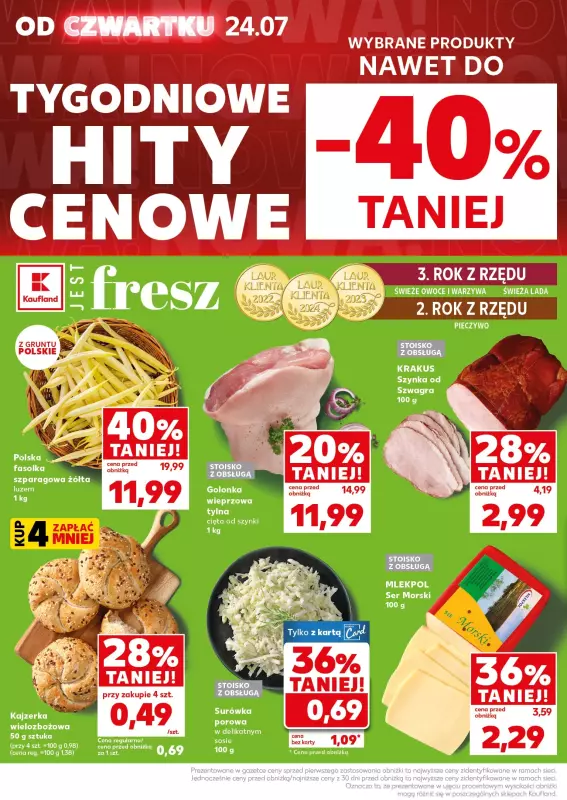 Kaufland - gazetka promocyjna Mocny Start od poniedziałku 28.07 do środy 30.07 - strona 6