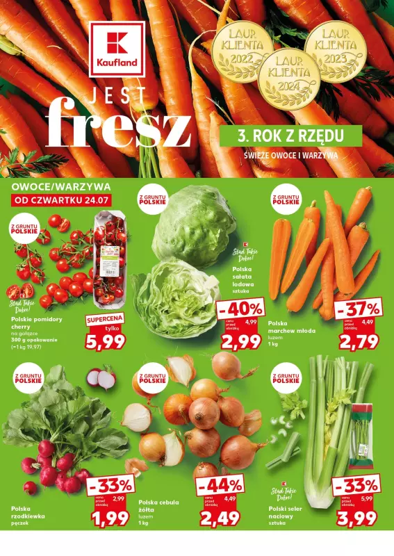 Kaufland - gazetka promocyjna Mocny Start od poniedziałku 28.07 do środy 30.07 - strona 10