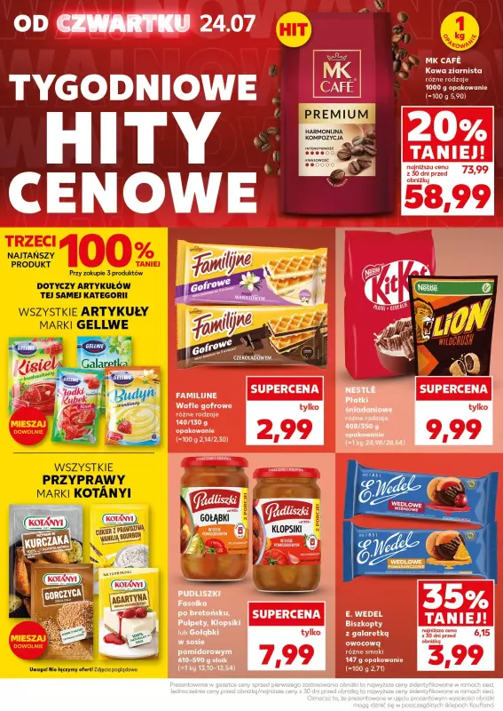 Kaufland - gazetka promocyjna Mocny Start od poniedziałku 28.07 do środy 30.07 - strona 8