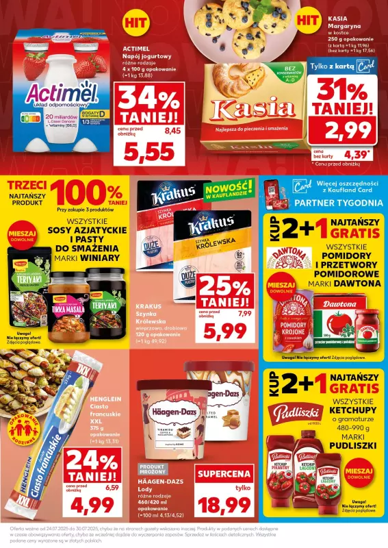 Kaufland - gazetka promocyjna Mocny Start od poniedziałku 28.07 do środy 30.07 - strona 7