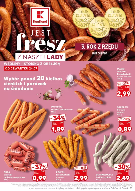 Kaufland - gazetka promocyjna Mocny Start od poniedziałku 28.07 do środy 30.07 - strona 12
