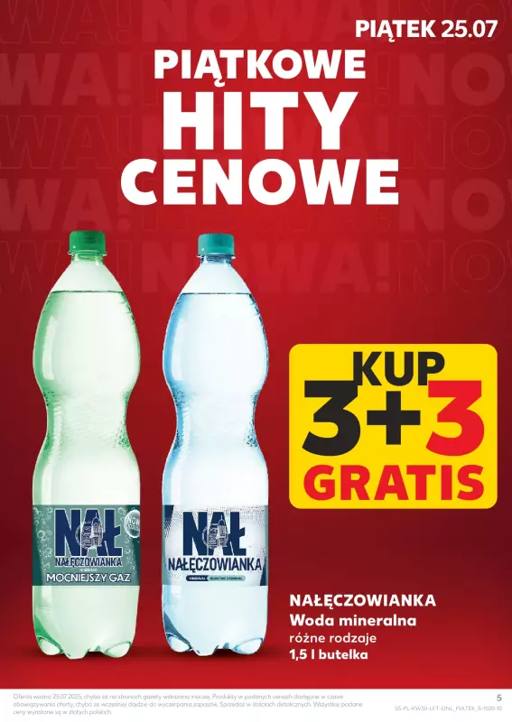 Kaufland - gazetka promocyjna Oferta Kaufland od czwartku 24.07 do środy 30.07 - strona 5