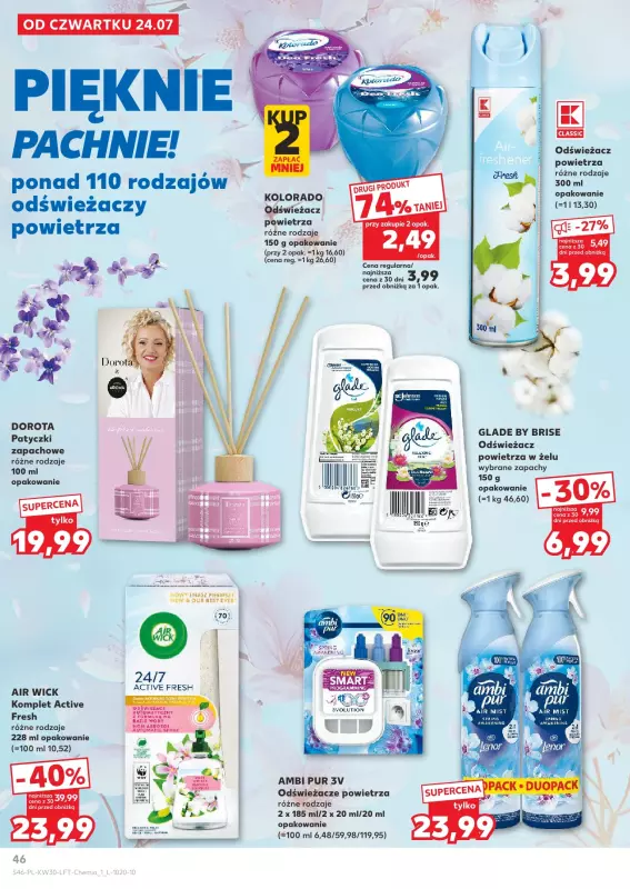Kaufland - gazetka promocyjna Oferta Kaufland od czwartku 24.07 do środy 30.07 - strona 46