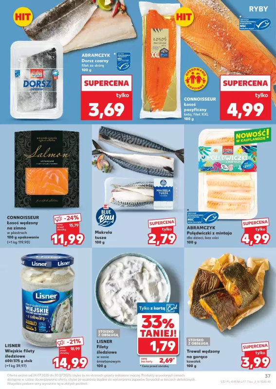 Kaufland - gazetka promocyjna Oferta Kaufland od czwartku 24.07 do środy 30.07 - strona 37
