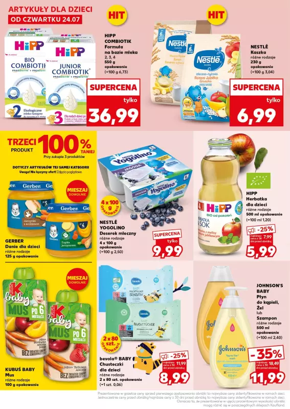Kaufland - gazetka promocyjna Oferta Kaufland - SUPER SOBOTA od soboty 26.07 do soboty 26.07 - strona 22