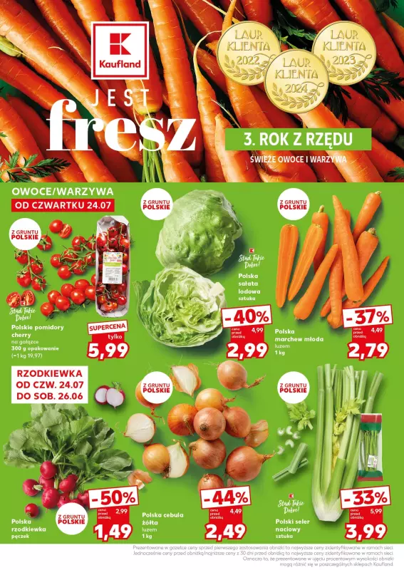 Kaufland - gazetka promocyjna Oferta Kaufland - SUPER SOBOTA od soboty 26.07 do soboty 26.07 - strona 8