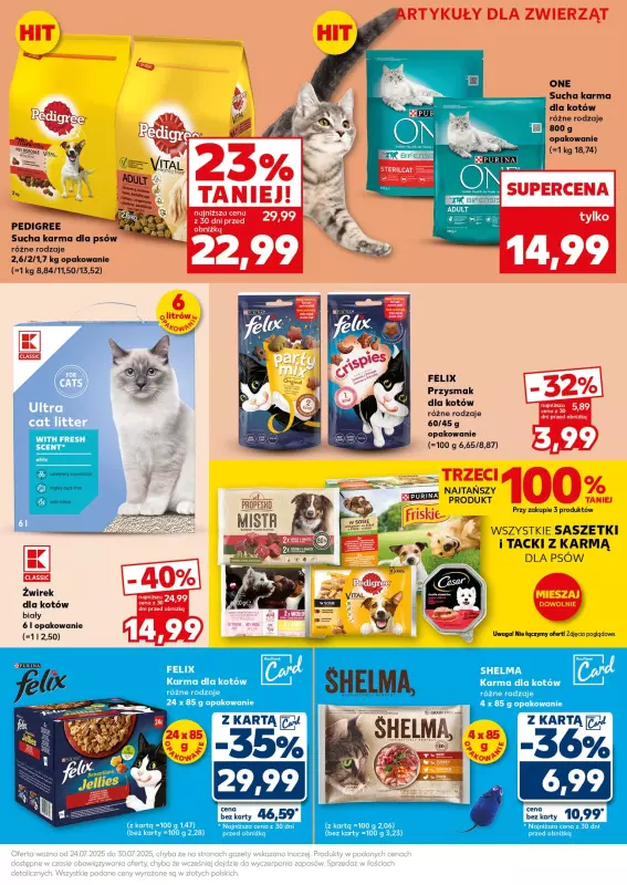 Kaufland - gazetka promocyjna Oferta Kaufland - SUPER SOBOTA od soboty 26.07 do soboty 26.07 - strona 23