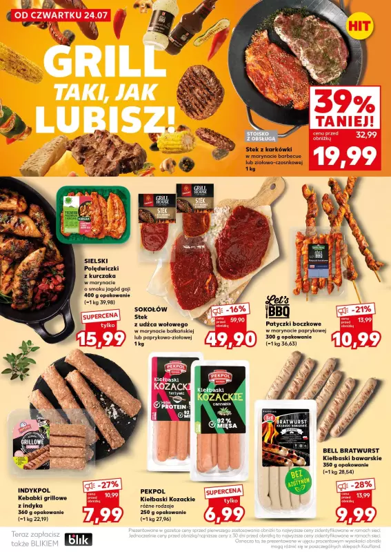 Kaufland - gazetka promocyjna Oferta Kaufland - SUPER SOBOTA od soboty 26.07 do soboty 26.07 - strona 14