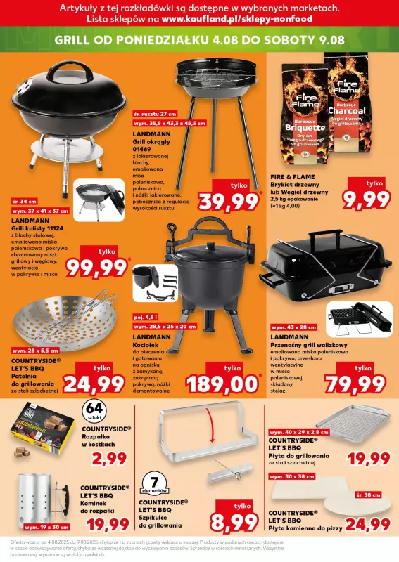 Kaufland - gazetka promocyjna Oferta Kaufland - Non Food od czwartku 31.07 do środy 06.08 - strona 19