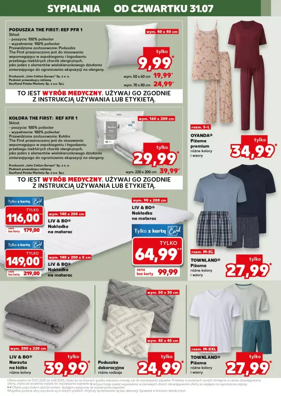 Kaufland - gazetka promocyjna Oferta Kaufland - Non Food od czwartku 31.07 do środy 06.08 - strona 5