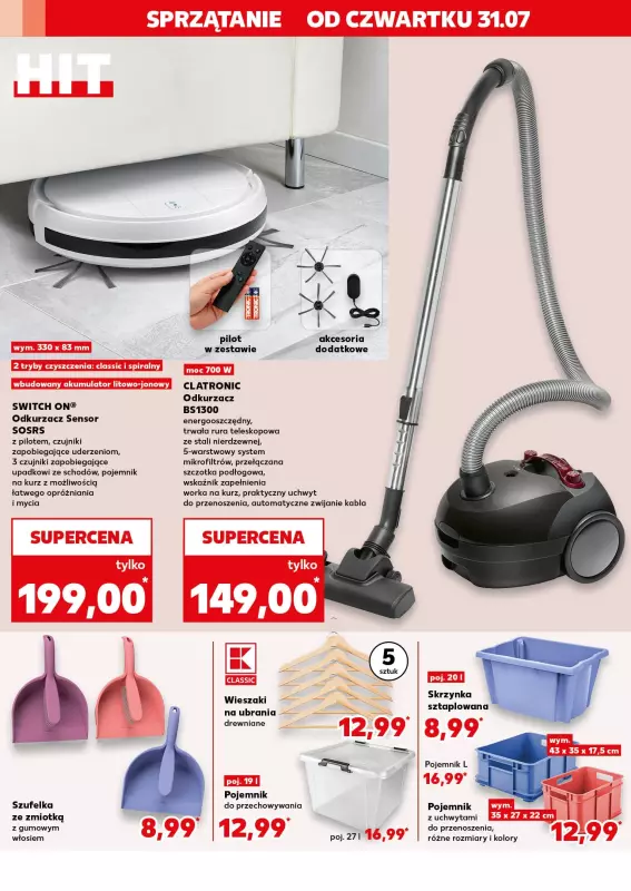 Kaufland - gazetka promocyjna Oferta Kaufland - Non Food od czwartku 31.07 do środy 06.08 - strona 10