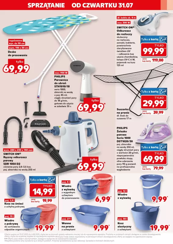 Kaufland - gazetka promocyjna Oferta Kaufland - Non Food od czwartku 31.07 do środy 06.08 - strona 11