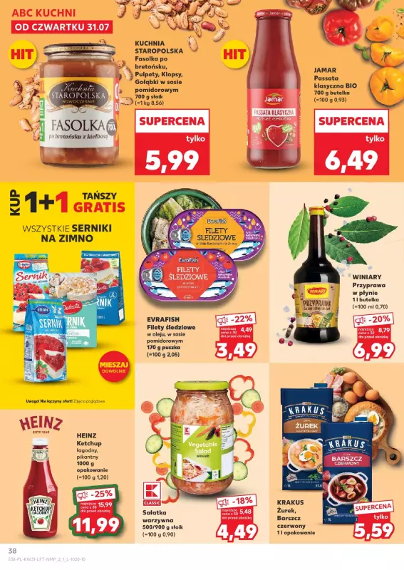 Kaufland - gazetka promocyjna Oferta Kaufland  do środy 06.08 - strona 38