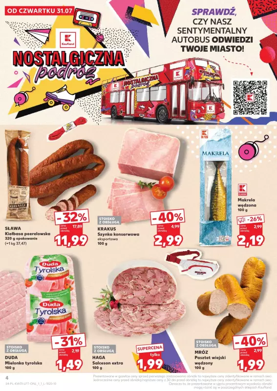 Kaufland - gazetka promocyjna Oferta Kaufland  do środy 06.08 - strona 4