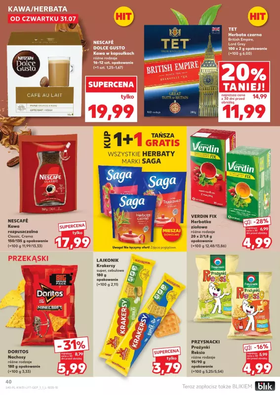 Kaufland - gazetka promocyjna Oferta Kaufland  do środy 06.08 - strona 40