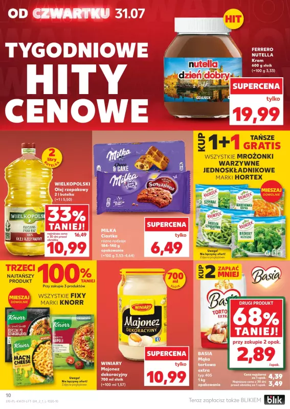 Kaufland - gazetka promocyjna Oferta Kaufland  do środy 06.08 - strona 10