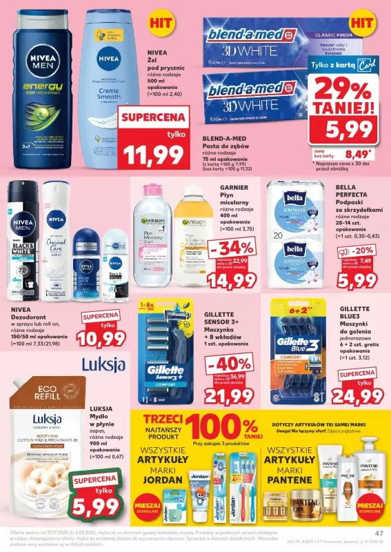 Kaufland - gazetka promocyjna Oferta Kaufland od czwartku 31.07 do środy 06.08 - strona 47