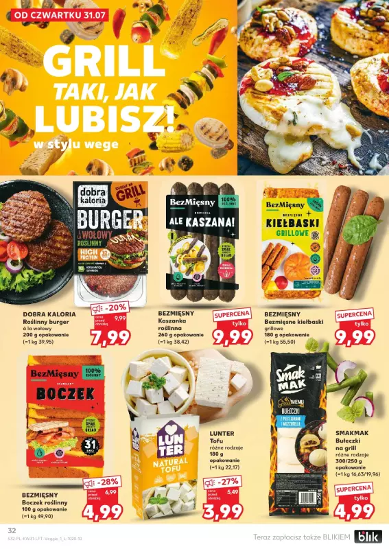 Kaufland - gazetka promocyjna Oferta Kaufland od czwartku 31.07 do środy 06.08 - strona 32