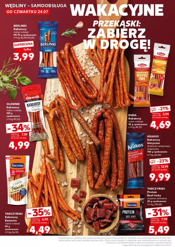 Kaufland - gazetka promocyjna Mocny Start od poniedziałku 28.07 do środy 30.07 - strona 20