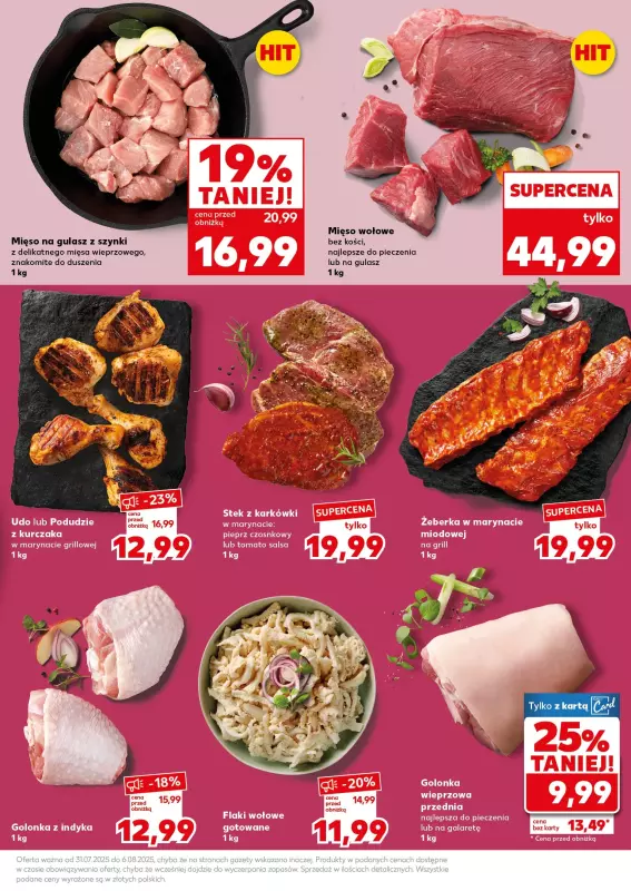 Kaufland - gazetka promocyjna Oferta Kaufland - SUPER SOBOTA od soboty 02.08 do soboty 02.08 - strona 19