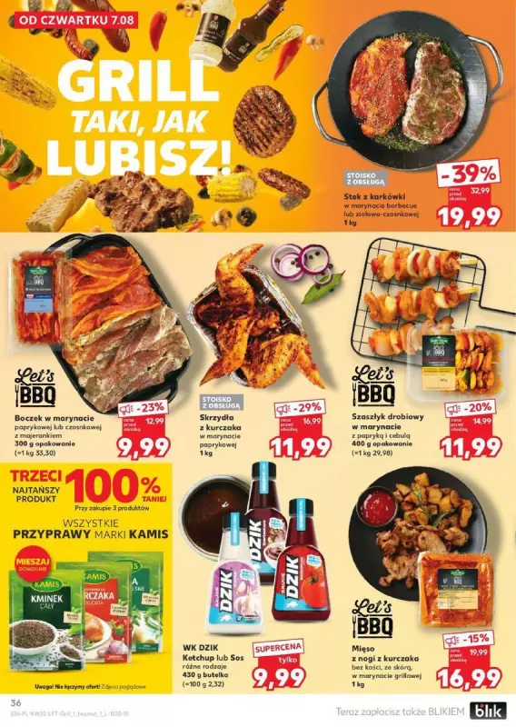 Kaufland - gazetka promocyjna Oferta Kaufland  do wtorku 12.08 - strona 36
