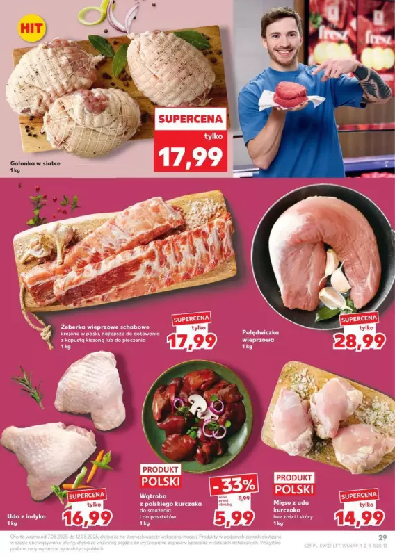 Kaufland - gazetka promocyjna Oferta Kaufland  do wtorku 12.08 - strona 29