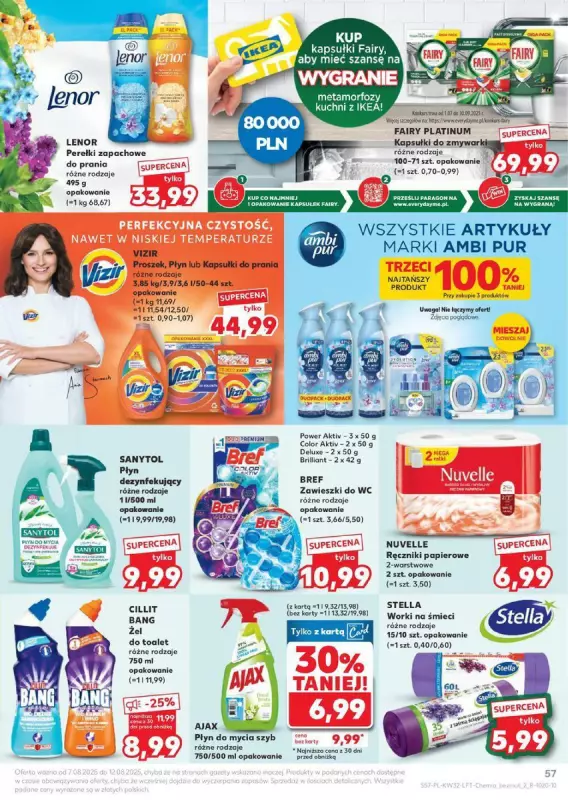 Kaufland - gazetka promocyjna Oferta Kaufland  do wtorku 12.08 - strona 57